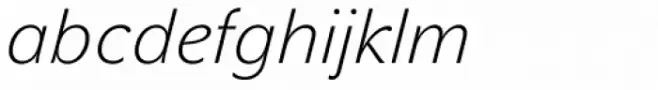 John Sans White Italic