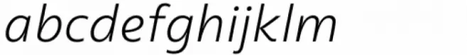 Kaluny Pro Light Italic