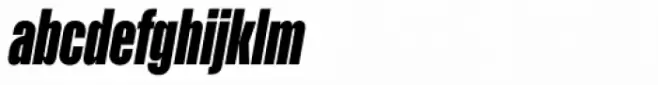 Kaneda Gothic Black Italic