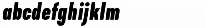 Kapra Neue Bold Condensed Italic