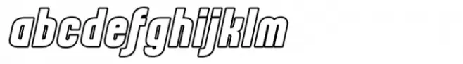 Karepe FX Black Italic Outline