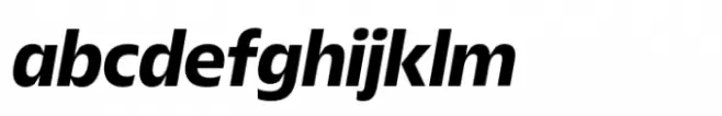 Kimura Sans Display Extra Bold Italic