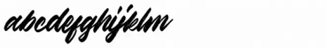 Kindness Typeface Brush