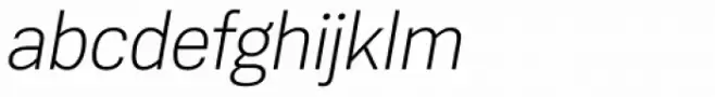 Konkret Grotesk Pro Light Italic