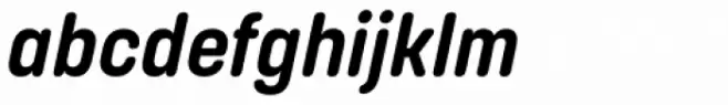 Korolev Rounded Bold Italic