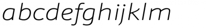 Kronos Sans Pro Expand Thin Italic