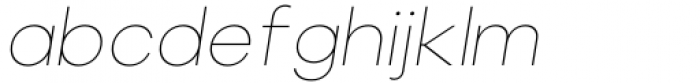 Kross Neue Grotesk Thin Italic