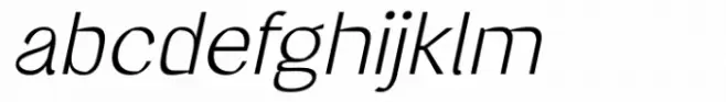 Kuniku Italic Extra Light