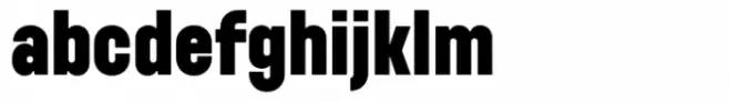 Kurdis Extra Condensed Black