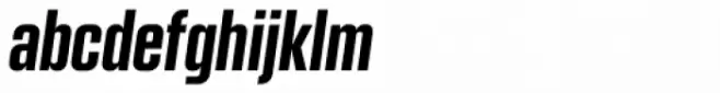 Kuunari Bold Compressed Italic