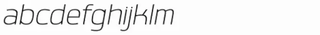 Labrador B ExtraLight Italic