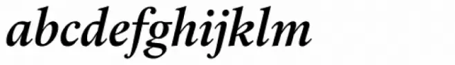 Laurentian SemiBold Italic