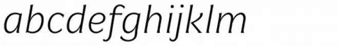 LC Gianluca Light Italic