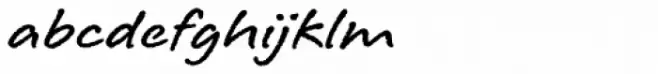 Longhand Bold