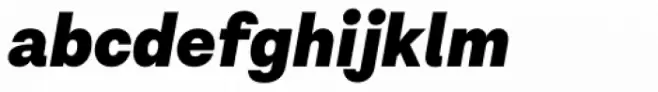 Lota Grotesque Alt 2 Black Italic