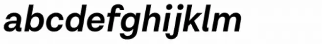 Lota Grotesque Alt 2 Semi Bold Italic