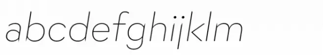 Lto.Unicore Lab Thin Italic