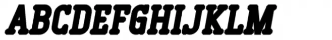 Magedov Military Bold Italic