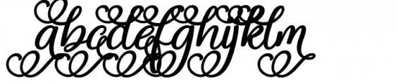 Magic Heart Swash Bold Italic