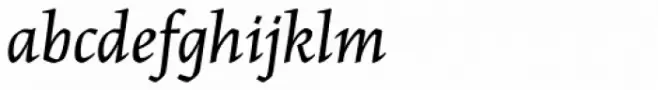 Maiola PE Book Italic