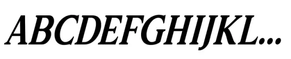Major Birch Condensed Slant