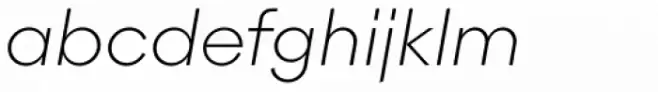 Majorant Thin Italic