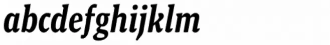 Malaga Narrow Medium Italic