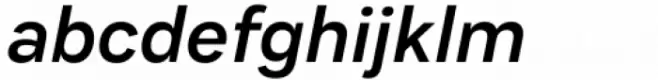 Malnor Sans Semi Bold Oblique