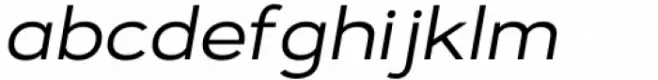 Manche Light Expanded Oblique