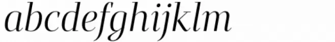 Mandrel Didone Condensed Book Italic