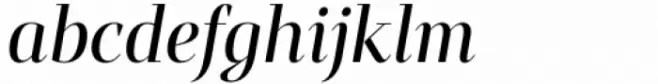Mandrel Didone Condensed Medium Italic
