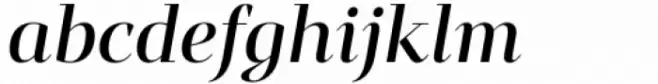 Mandrel Didone Extended Demi Italic
