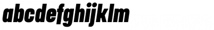Manual Black Compressed Italic