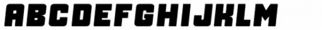 Manufaktur Heavy Italic