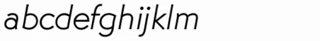 Martin Gothic URW Light Italic
