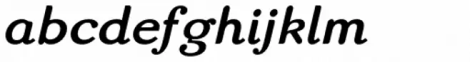 Matula Black Italic