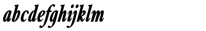 Merong Bold Condensed Italic
