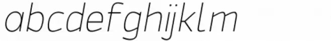 Mesca Thin Italic