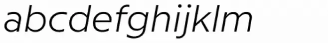Milliard Light Italic