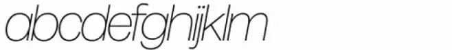 Milligram Macro Thin Italic