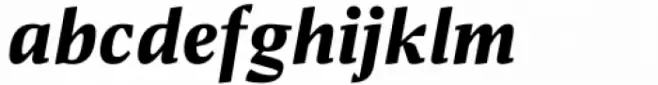 Miragem Bold Italic