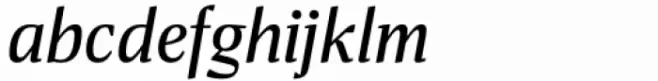 Miragem Medium Italic
