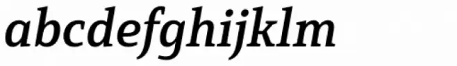 Mirantz Norm Demi Italic