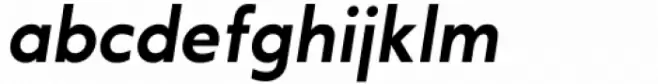 Modeco Semi Bold Oblique