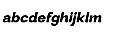 Modern Sans Bold Oblique