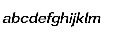 Modern Sans Medium Oblique