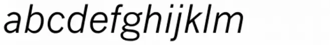 Monotype News Gothic Std Italic