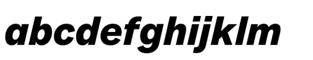 Monto Grotesk Display Extra Bold Italic