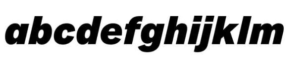 Monto Grotesk Display Heavy Italic