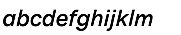 Monto Grotesk Display Medium Italic